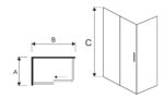 کابین دوش سای تک مدل میلانو - تصویر 2