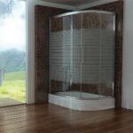 کابین دوش سای تک مدل راین جلو گرد