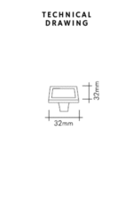 دستگیره درب کابینت تک پیچ ویستا دورو مدل Tria-5 - تصویر 3