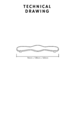 دستگیره درب کابینت دو پایه ویستا دورو مدل Lalezar - تصویر 3